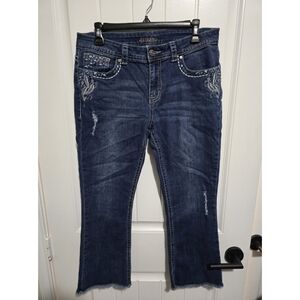 Shyanne Crop Western Jeans Size 31 Womens